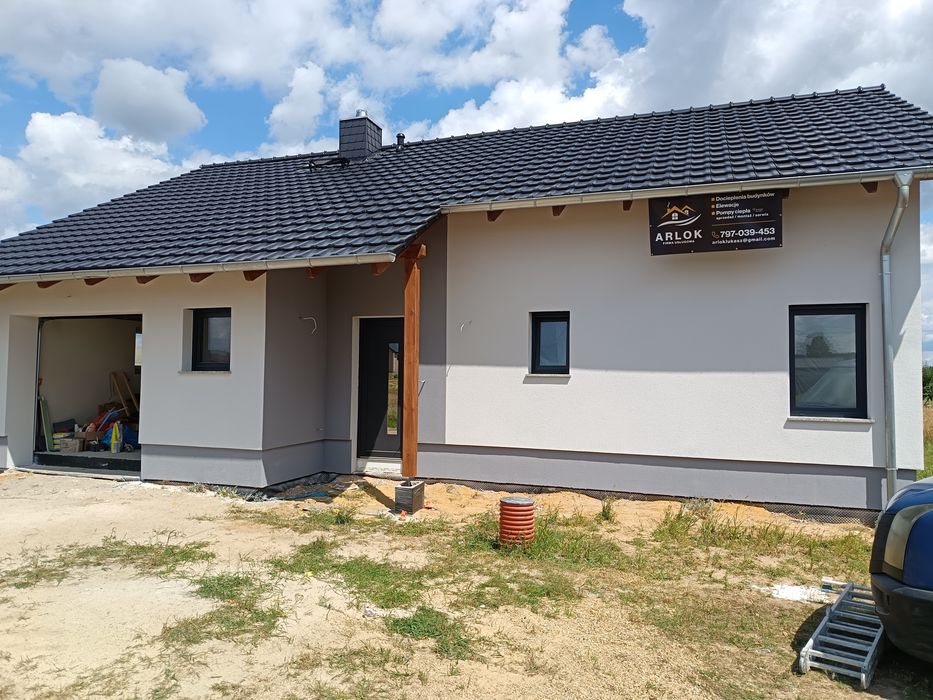 Ocieplenie budynków elewacje docieplanie styropianem pompa ciepła