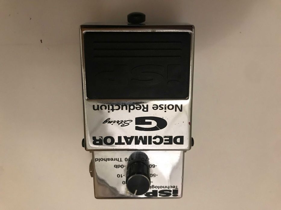 ISP Technologies Decimator G-String Noise Reduction Pedal 2010s - Chrome