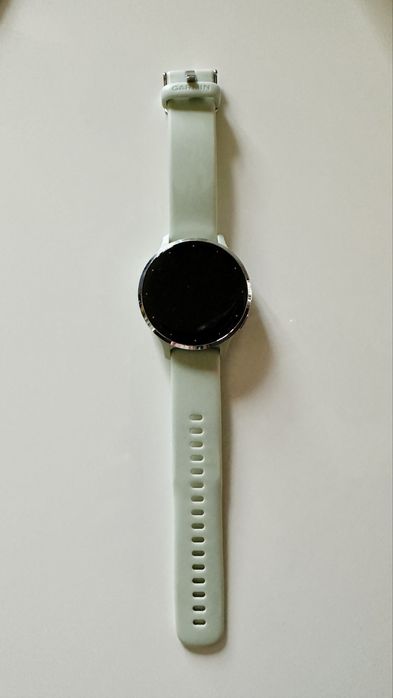 Smartwatch Garmin Venu 3S mietowo-srebrny