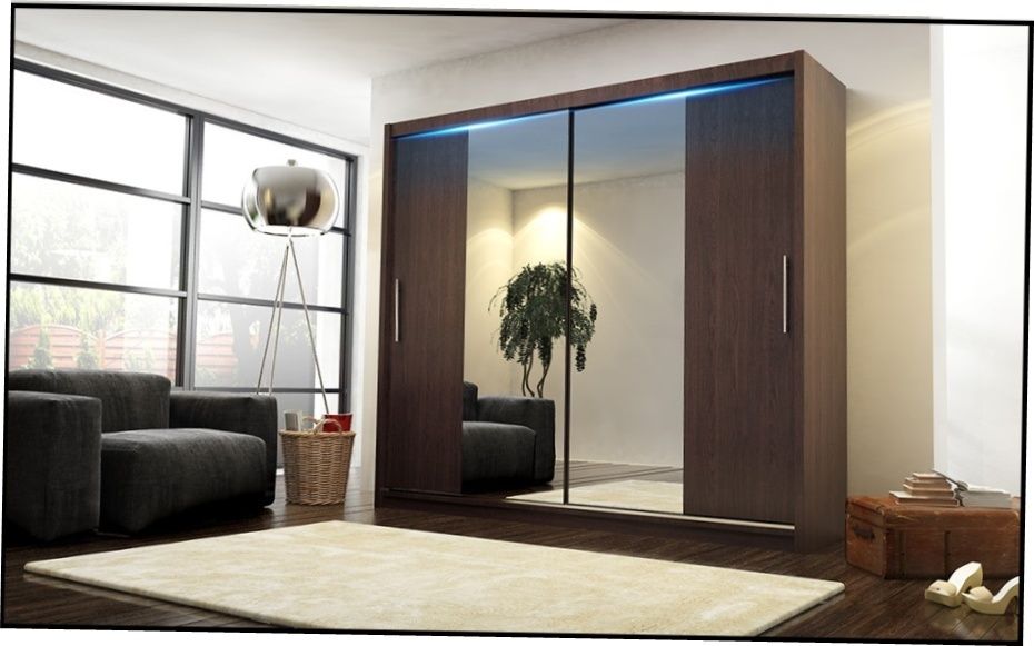 Szafa Przesuwna Garderoba VEGAS 2 180cm 5 Kol Dostawa 10 DNI