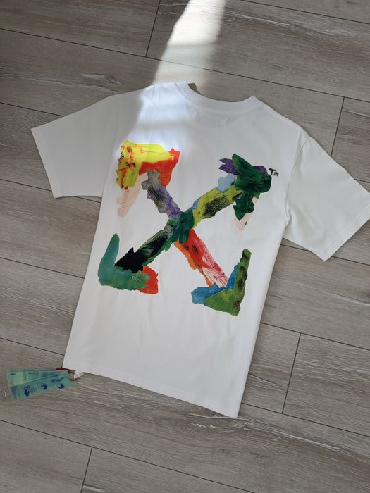Футболка Off White / біла футболка офф вайт