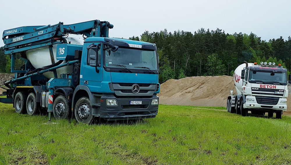 Beton towarowy B10 B20 C16/20 C20/25 | fundamenty ławy stropy