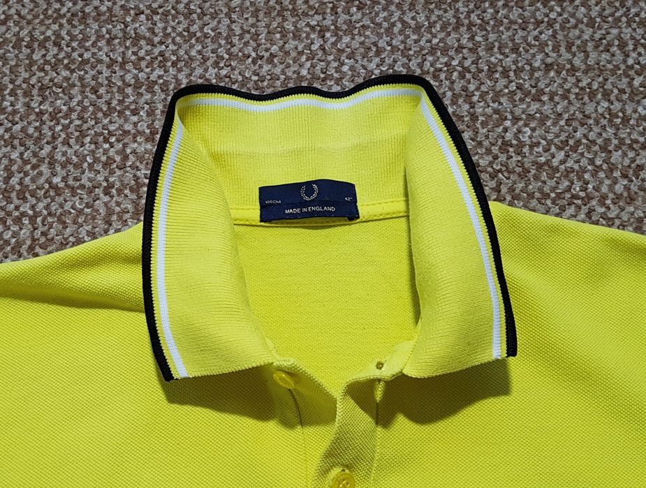 Fred Perry поло футболка made in England оригінал L 42"