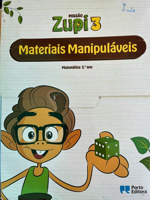 Zupi 3 Matemática 3º Ano | Materiais Manipuláveis Novo Completo Porto Editora