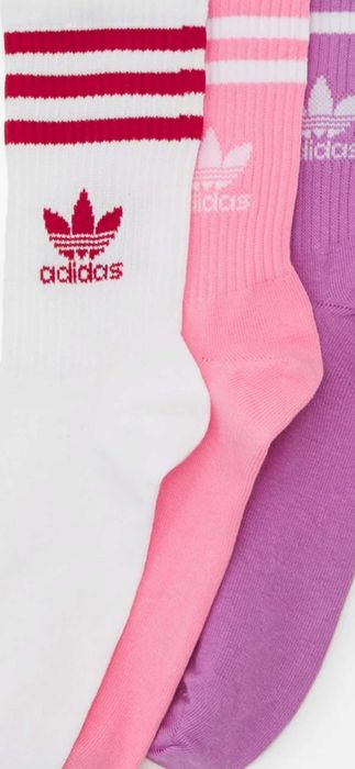 ADIDAS skarpetki 3 szt  r. 34/36