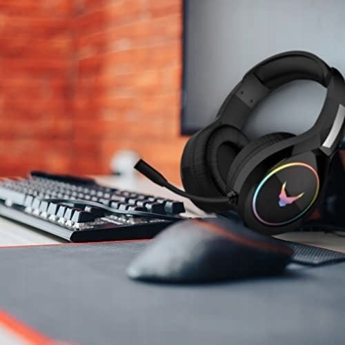 Słuchawki Gracza Gamingowe Z Mikrofonem Do Komputera Konsoli Xbox Ps4