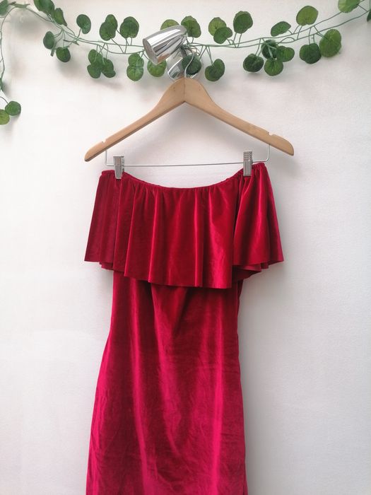 Vestido Vermelho Justo