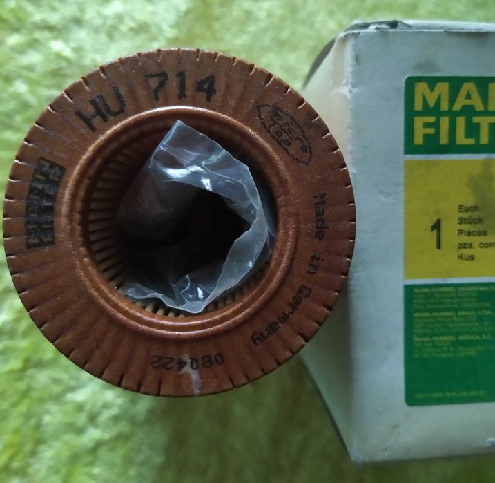 Фільтр оливи масляний Mann  Hyundai Getz Matrix Accent II CRDi HU 714X