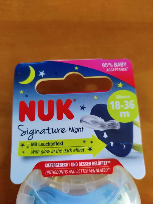 Pack 2 Chupetas NUK Signature Night 18-36 Meses