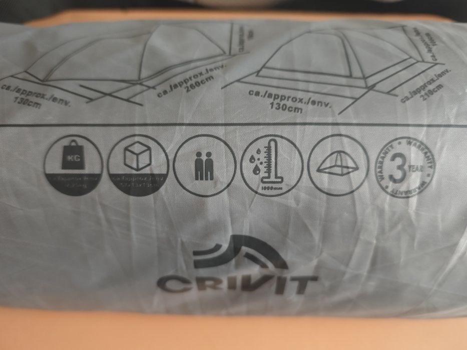 Tenda 4 estações Crivit