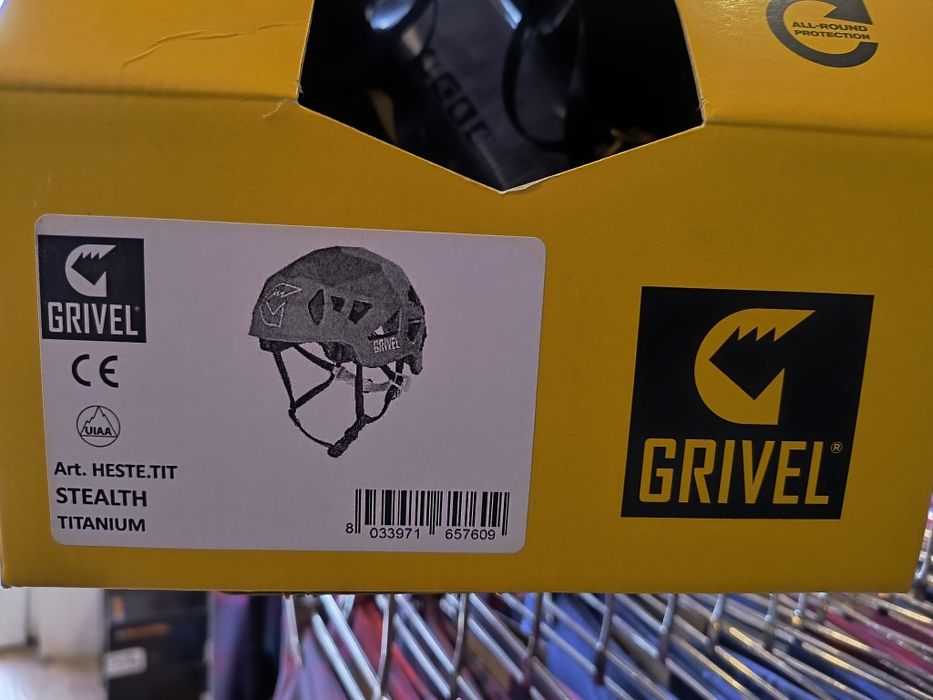 Kask wspinaczkowy Grivel  Stealth Titanium
