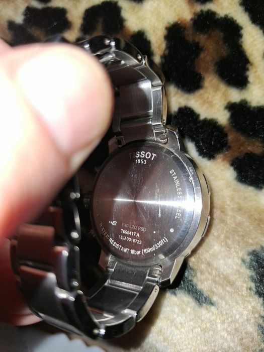 Tissot Quickster Chronograph – Relógio de Aço (Full Set: Caixa e Papéis)
