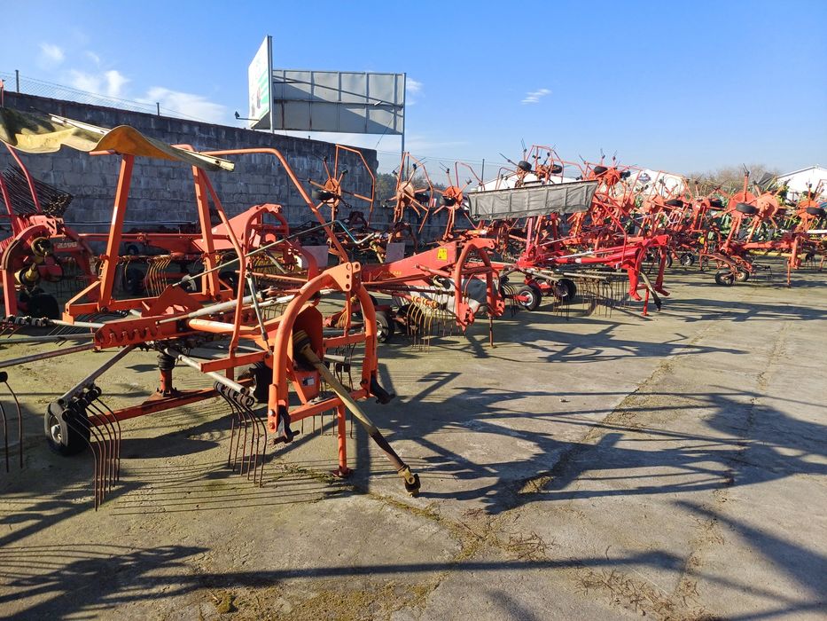 Przetrzasarki-Zgrabiarki Fella Kuhn Krone Pottinger 5001 hydro