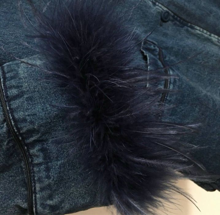 Жіночий джинсовий костюм жакет та джинси