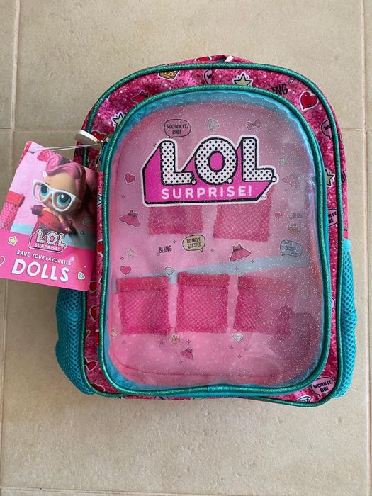 Mochila LOL’s com 14 bonecas