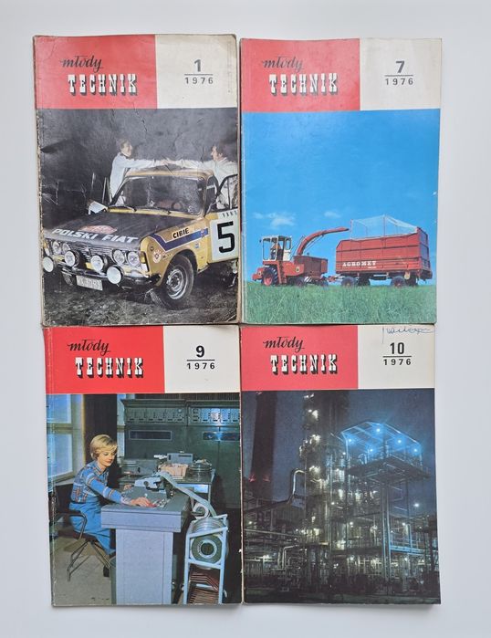 Czasopismo "Młody Technik" 1976