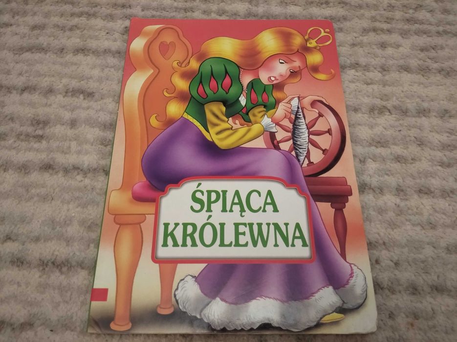 Śpiąca królewna / książka dla dzieci / Podsiedlik / twarda