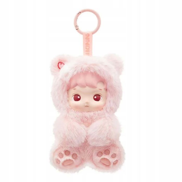 oryginalny popmart hacipupu gummy bear - brelok pluszowy blind box