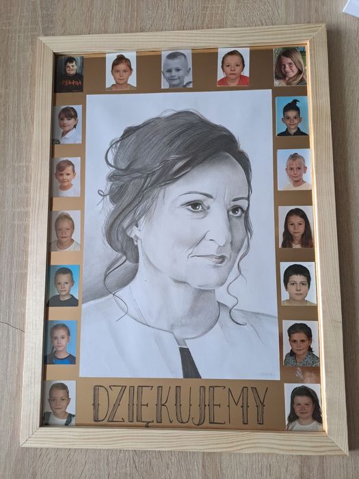 Portret ołówkiem