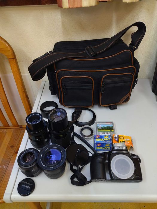 Minolta фотоапара.Об'єктив