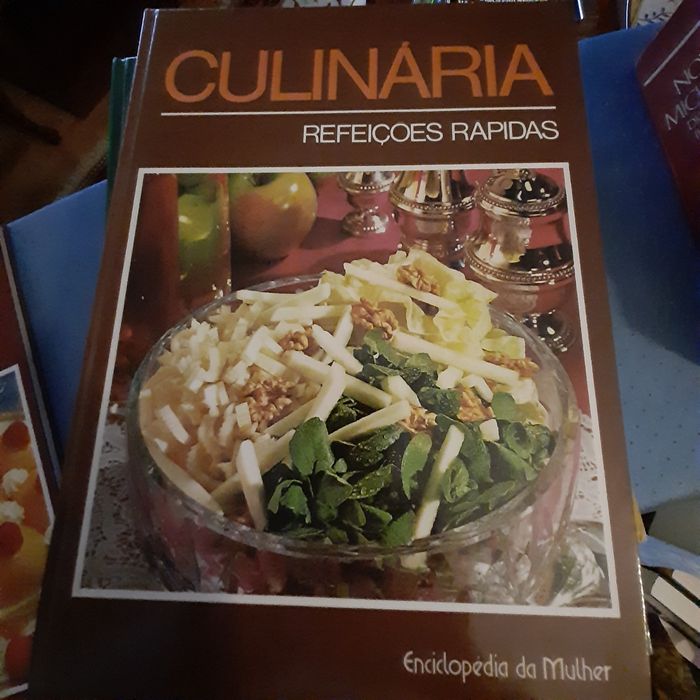 Livros sobre Culinária a 1 € cada. Vende-se à unidade