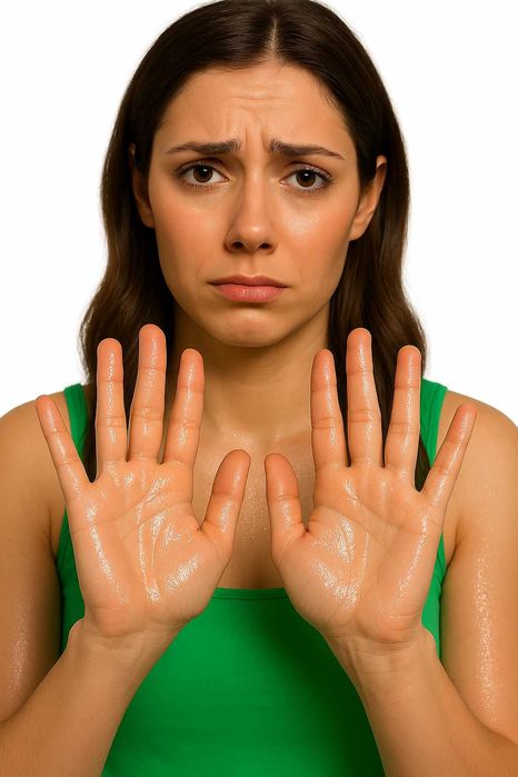 JONOFOREZA Przyrząd na Spocone Dłonie Stopy Pachy Ręce Nogi POT