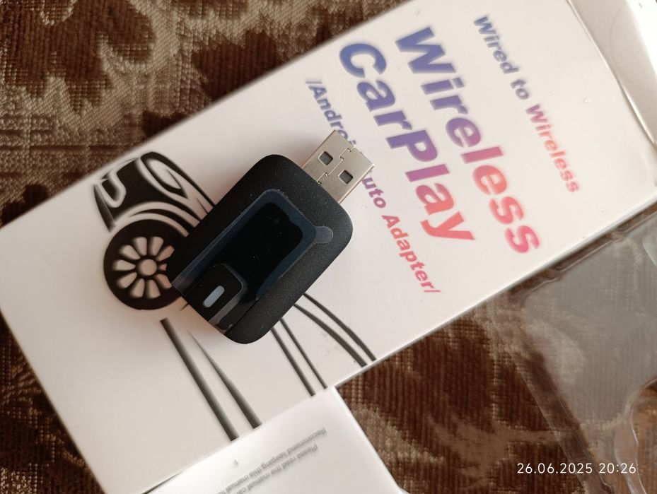 Бездротовий Адаптер для автомобіля для CarPlay і Android Auto Usb