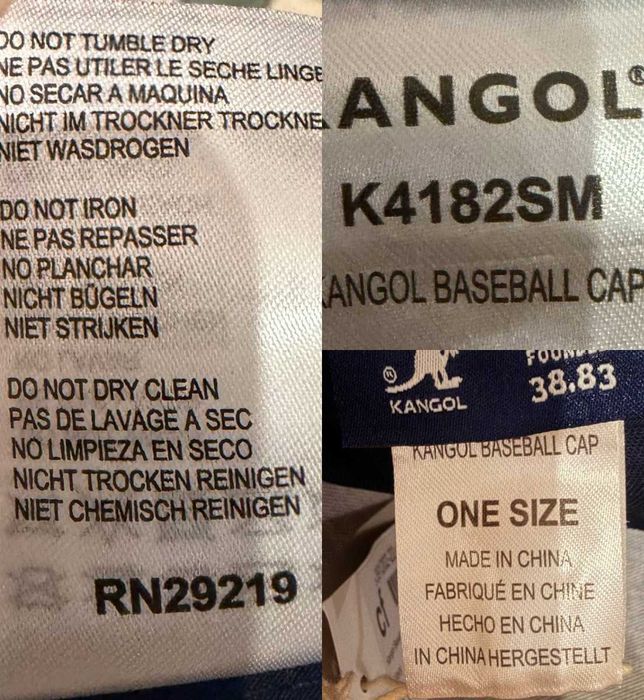 Adidas, Puma, Kangol, BMW Motorsport (Универсальный, L/XL) — Кепки и панамы 4 шт / Оригинал
