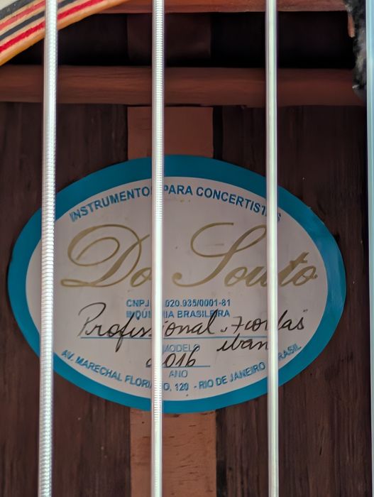 Violão 7 Cordas Do Souto Profissional (2016)