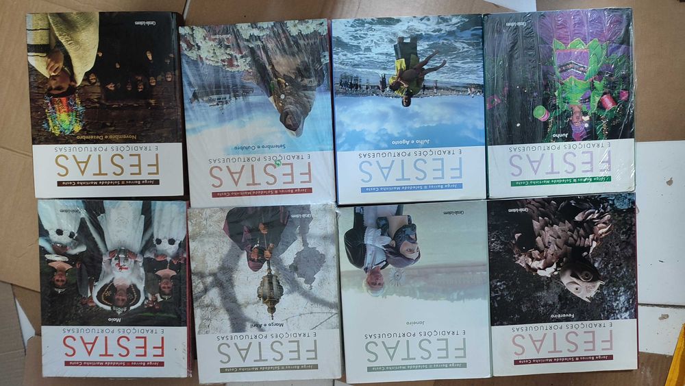 Festas e Tradições Portuguesas - 8 Vol. - Completo