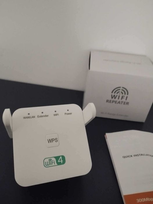 Mocny wzmacniacz WiFi 300 Mbps 2.4GHz
