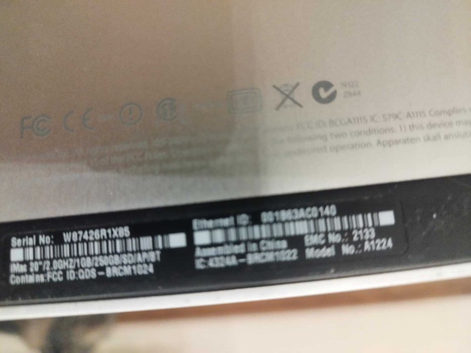 iMac Dwie sztuki, Retro, Dekoracja