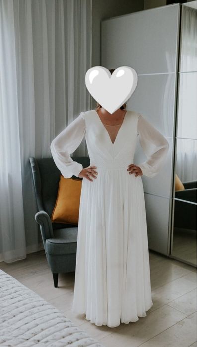 Przepiękba suknia ślubna w stylu Boho