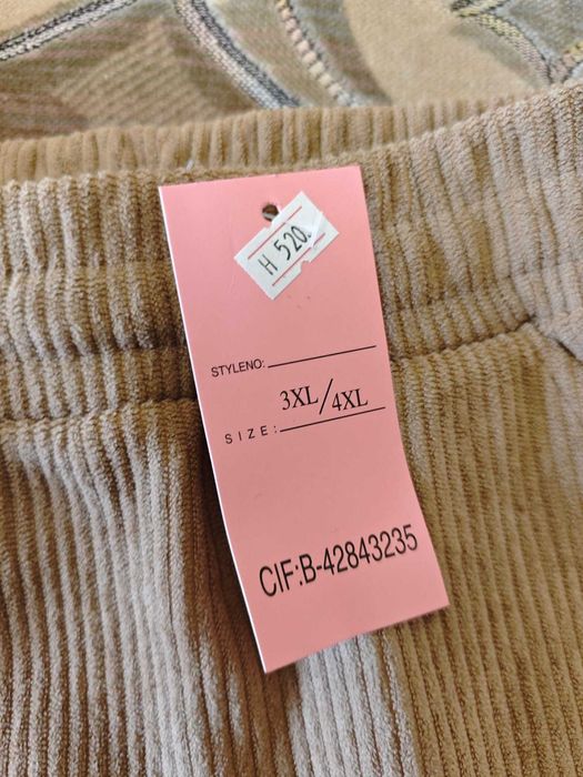 Брюки вельветові жіночі нові