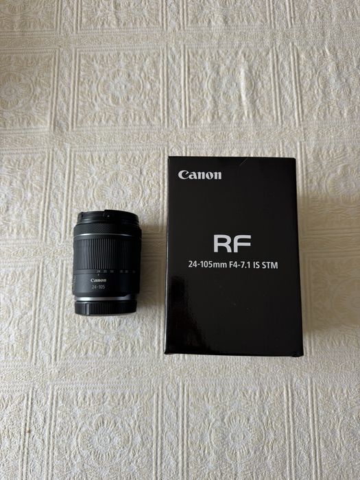 Objetiva Canon RF 24-105mm f/4-7.1 IS STM - Muito Versátil