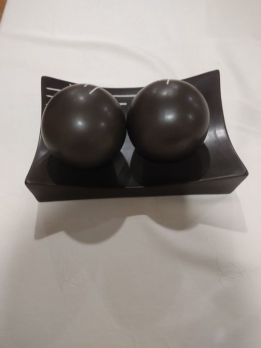 Centro de mesa em porcelana