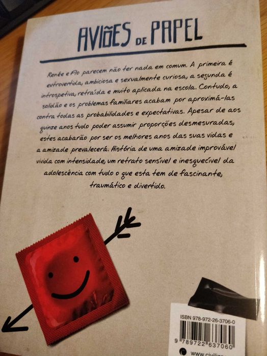 Aviões de Papel - Dawn O'Porter Livro