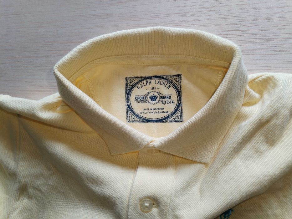 Vestido em piqué menina 12/14 anos Ralph Lauren