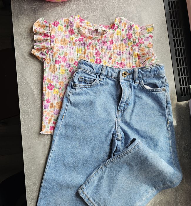 Джинси для дівчинки  для двійні 116 reserved