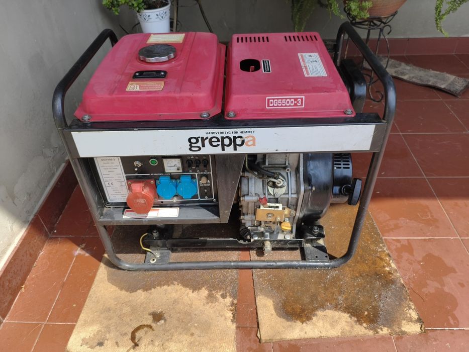 Дизельний генератор Greppa 5.5Квт мідна обмотка, Germany