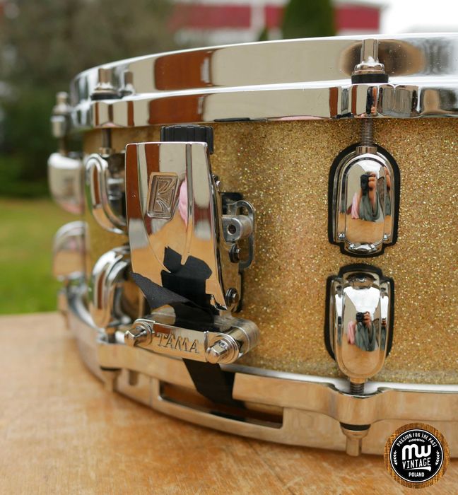 ‼️ Werbel Tama Starclassic Bubinga/Birch 14" x 5,5" Gold Sparkle ‼️