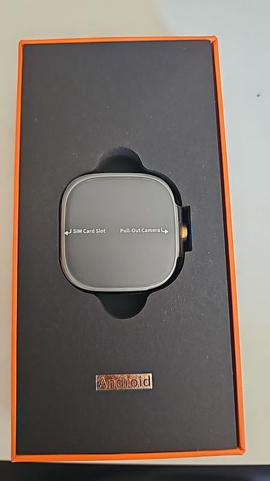 Smartwatch M99 Android – Tela AMOLED 2.4" | Câmera Rotativa | 4G/WiFi