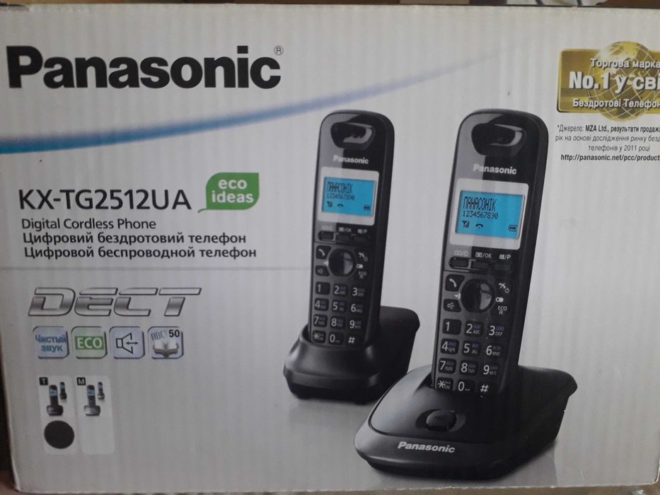Радіотелефон Panasonik  KX-TG2512