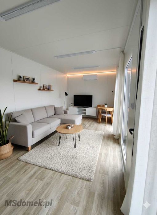 Domek całoroczny letniskowy 24m2 na zgłoszenie wyposażony pod Klucz