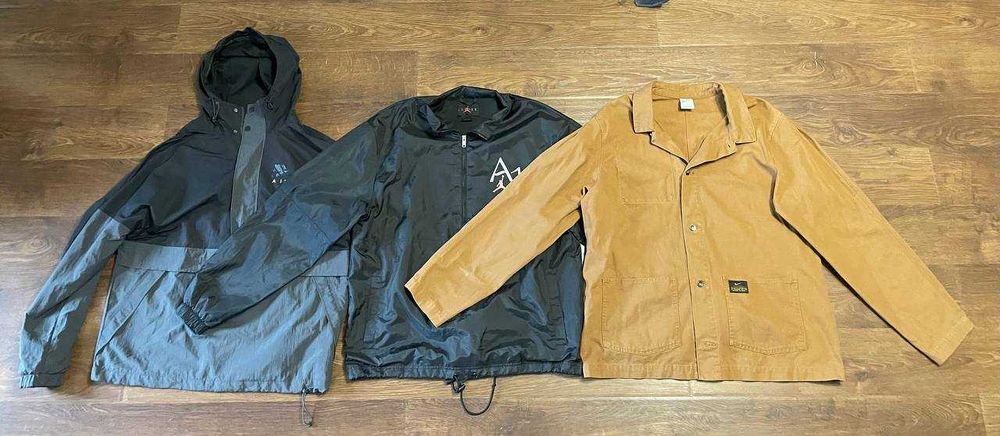 Nike, Jordan (L, XL) — Анораки и куртка-овершот 3 шт / Оригинал