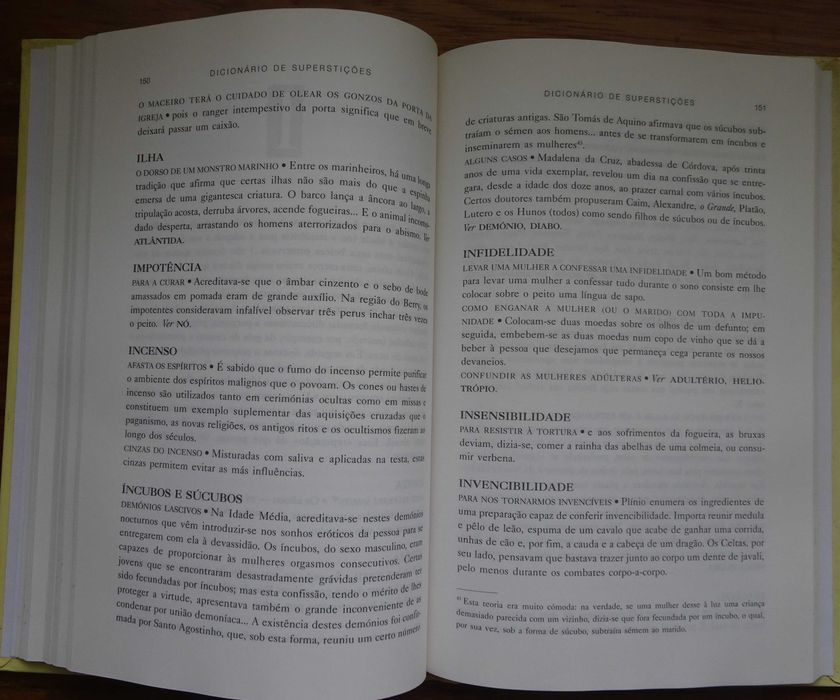 Dicionário das Superstições de Hubert Laurioz