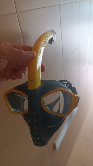 Maska do nurkowania snorkelingu