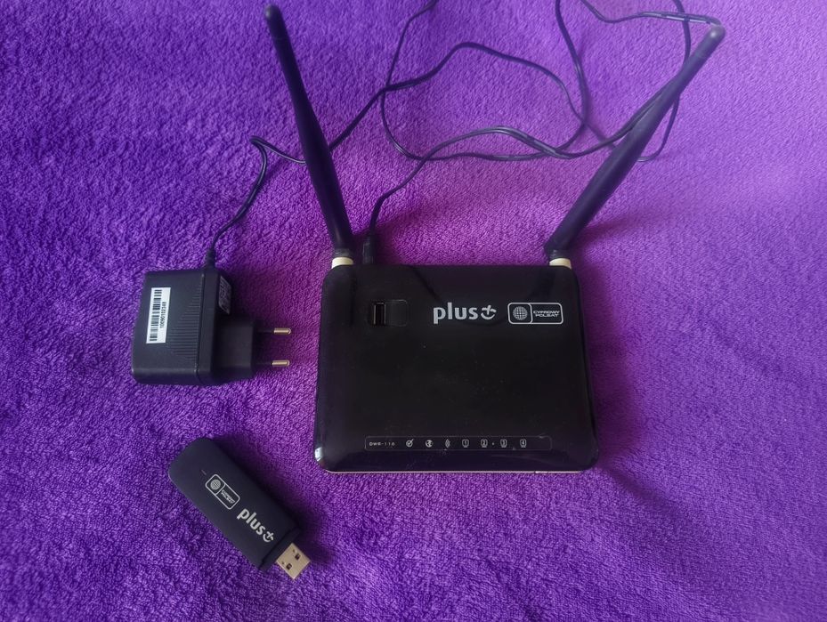 Zestaw Router D-Link DWR-116 + Modem 4G LTE Huawei E3372 (Bez Simlocka)