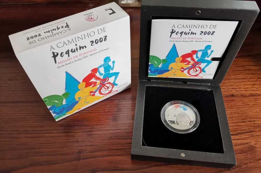 Moeda Proof 2.50€ "Jogos Olímpicos de Pequim 2008"