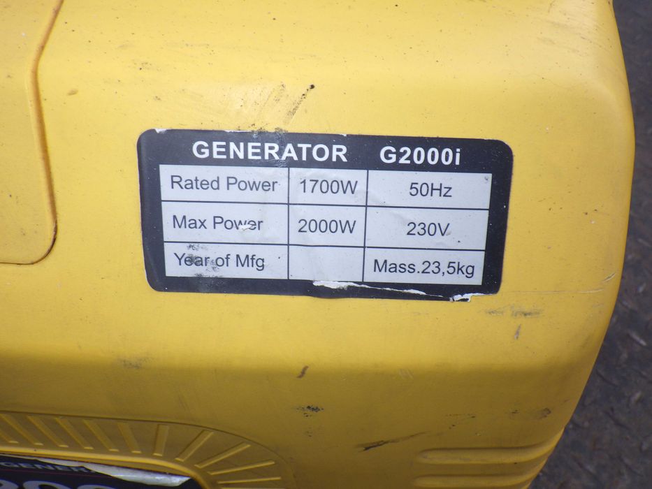 Awaryjny Generator Pradu Walizkowy Mobilny 2.0 Kva